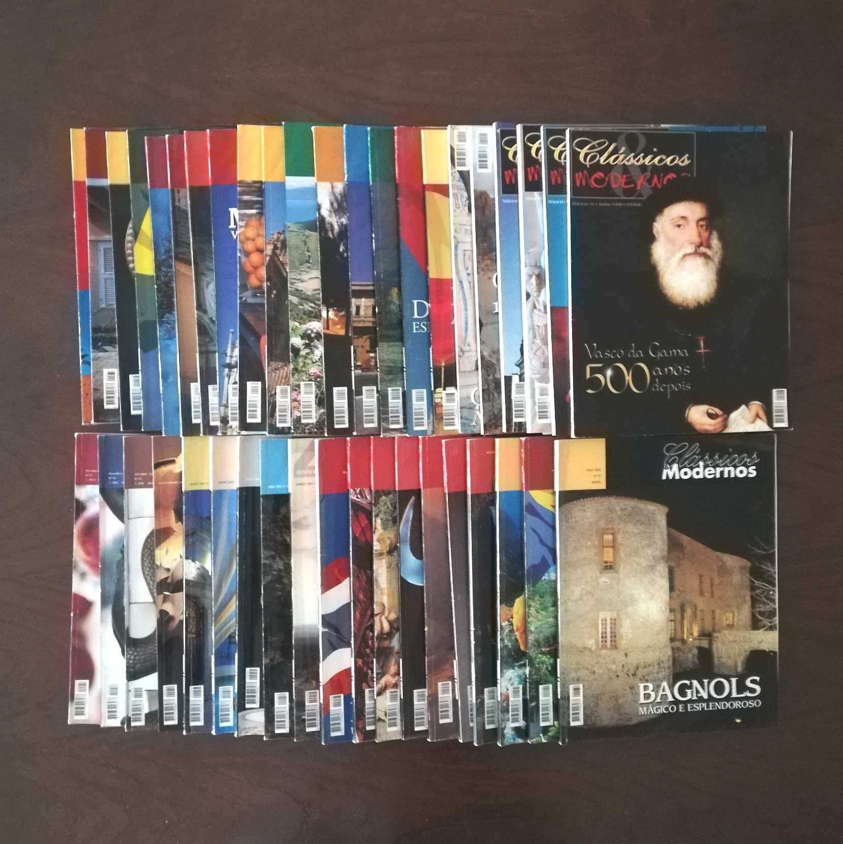 41 Revistas "Clássicos & Modernos" de 1998 a 2001