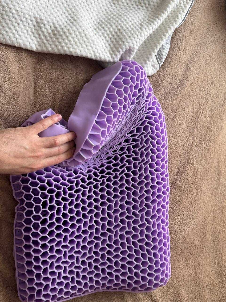 подушка 3д соти/pectin/ортопедична подушка/eco soft подушка