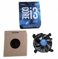 Pudełko Intel i3-7100 + Chłodzenie nowe