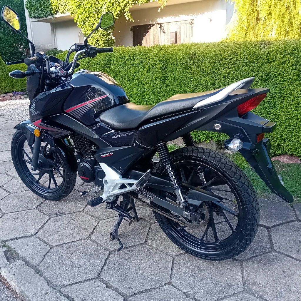 Honda CB125F GLR kat A1/B z Niemiec --zadbana-- na wtrysku Transport