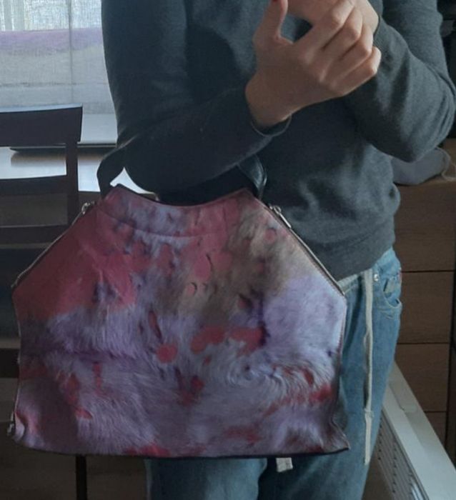 Сумка шопер кожанная