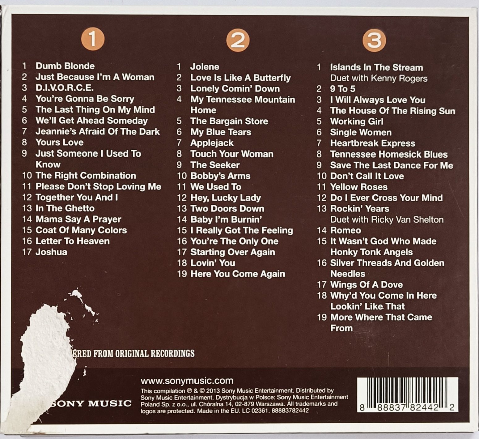 Dolly Parton The Real The Ultimate Collection 3CD 2013r