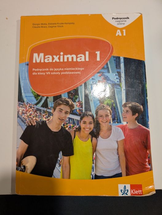 Podręcznik do nauki języka niemieckiego maximal1 klasa7