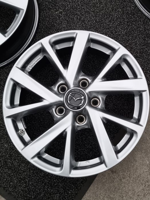 Felgi Alu z czujnikami 16" Mazda 3 5 6 CX-30 CX-3 5x114,3 Oryginalne