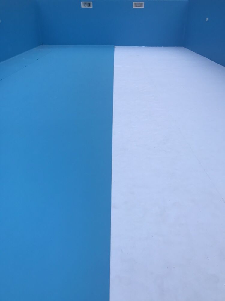 Плёнка Пвх для бассейна с геотекстилем, уголками и монтажом