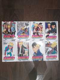 Manga Boruto 1-8 (1, 2, 3, 4, 5, 6, 7, 8) Zestaw Komplet