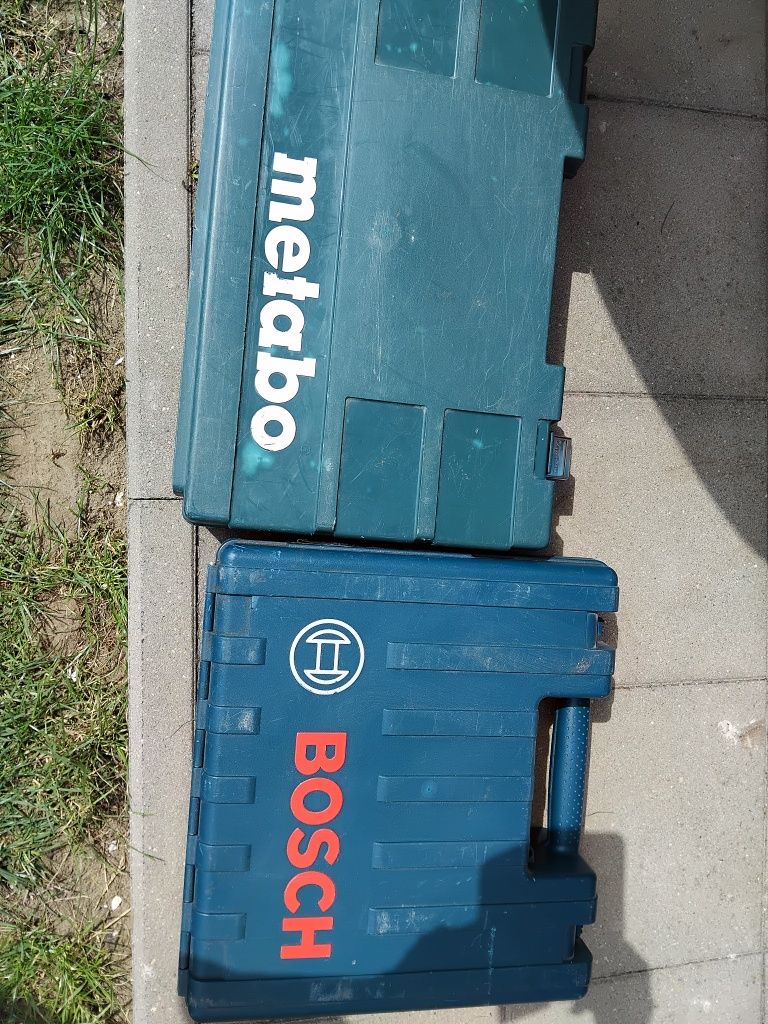 Bosch i Metabo wiertarkowkretarki