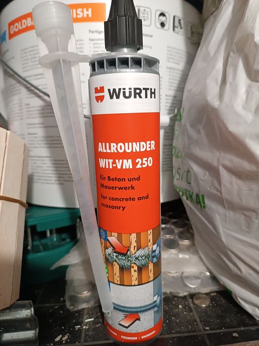 Sprzedam Klej Würth dwóch komponenty do betonu