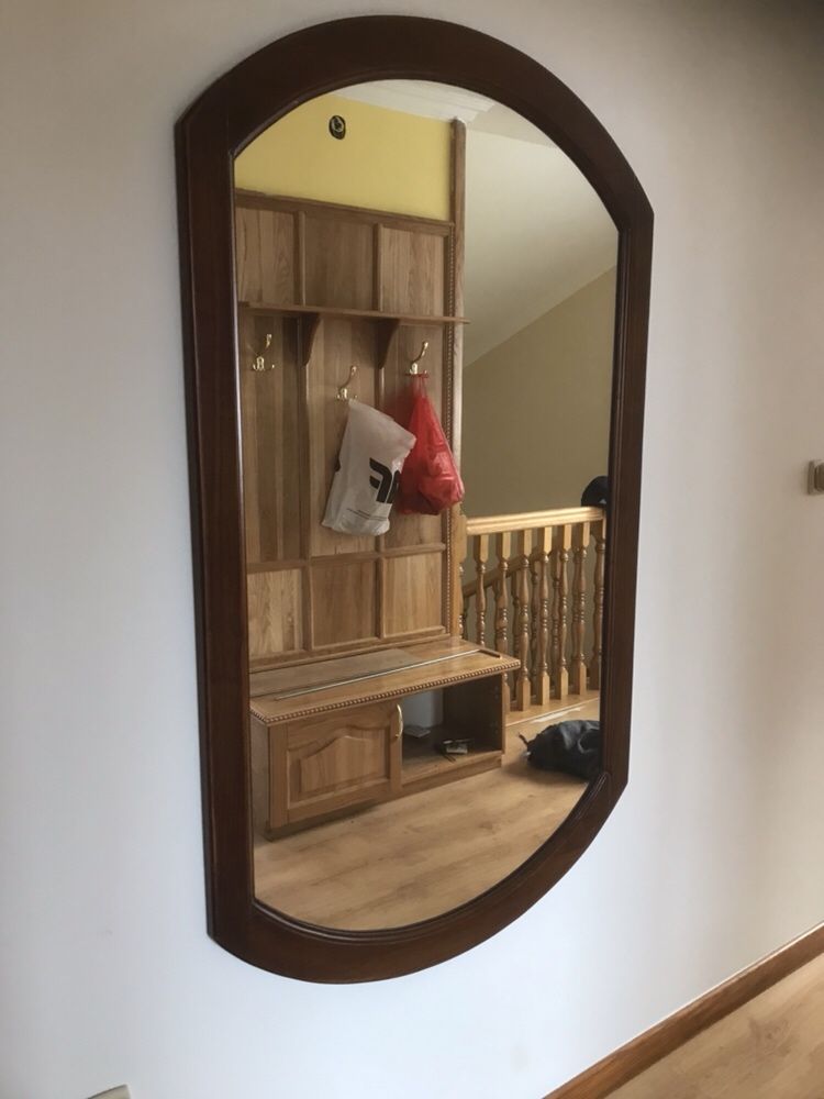Lustra w Ramach szczotkowanych bejcowanych lakierowanych Same ramy