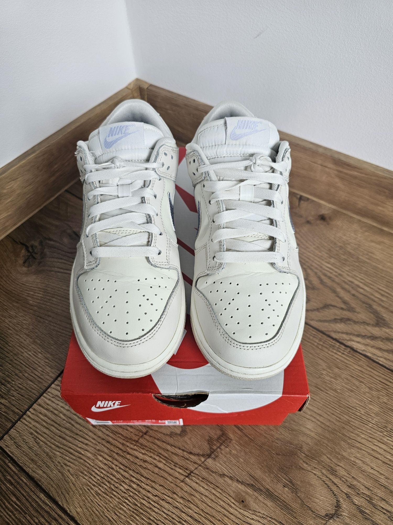 Nike Dunk Low Ess 38 (24cm) białe/kremowe nie Airforce 1