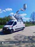 Renault Master. Podnośnik koszowy 14m . France Elevateur  14m , JIB ruchomy , UDT w cenie urządzenia