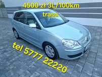 4500 zł/ 1.4 TDI___ 3L / 100km trasa/ Bogata Wersja! Auto Sprawne!