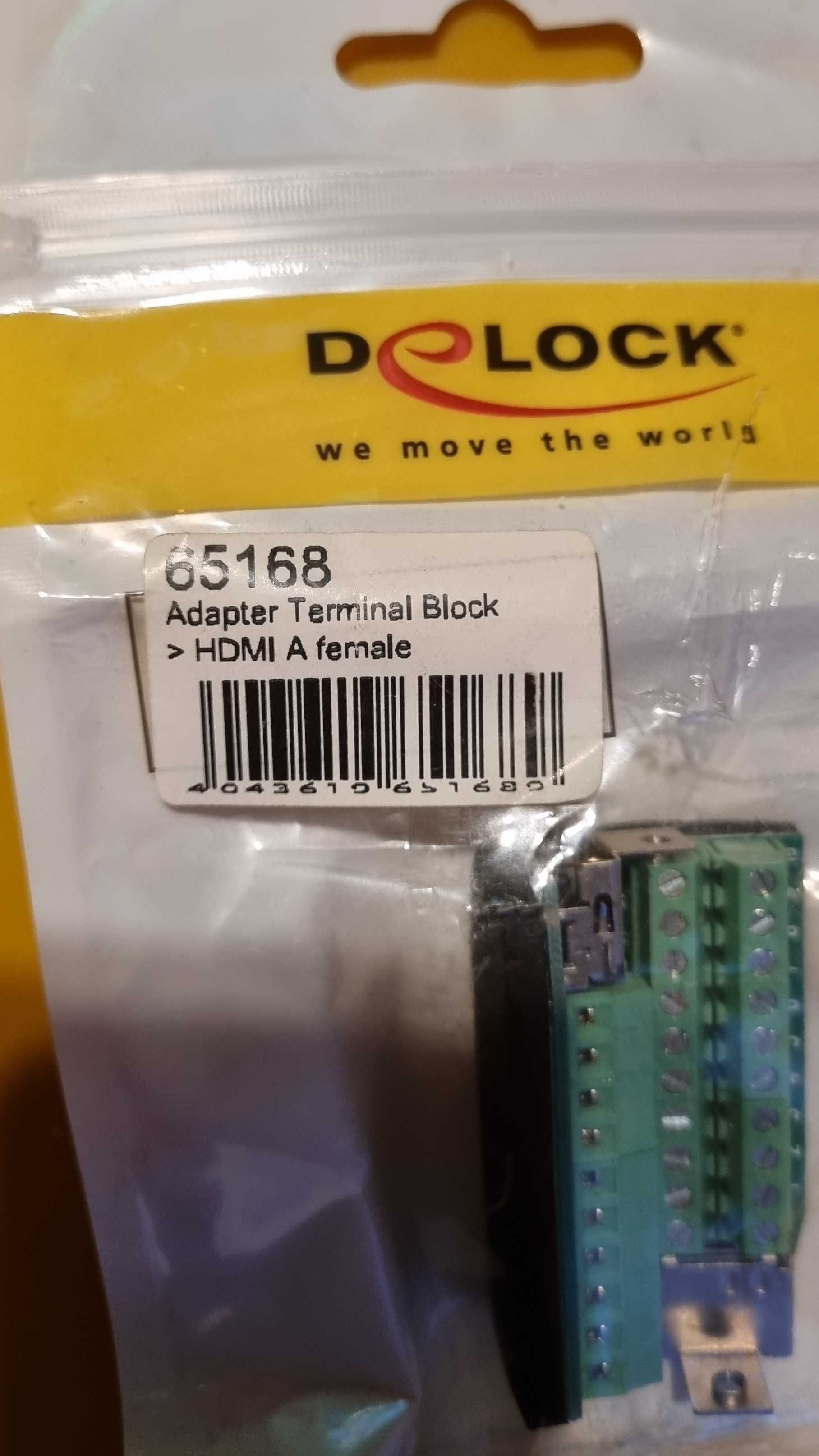 DeLOCK Adapter HDMI female > Terminal Block 20pin