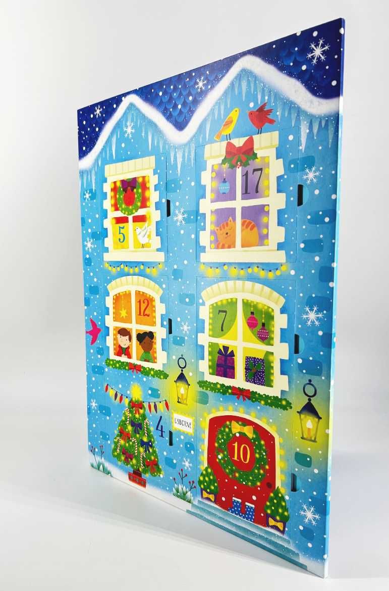 The Usborne Advent Calendar Kalendarz Adwentowy z książkami