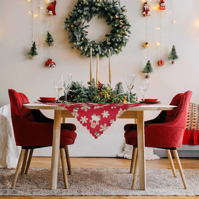 obrus świąteczny 85x85 dekoracja