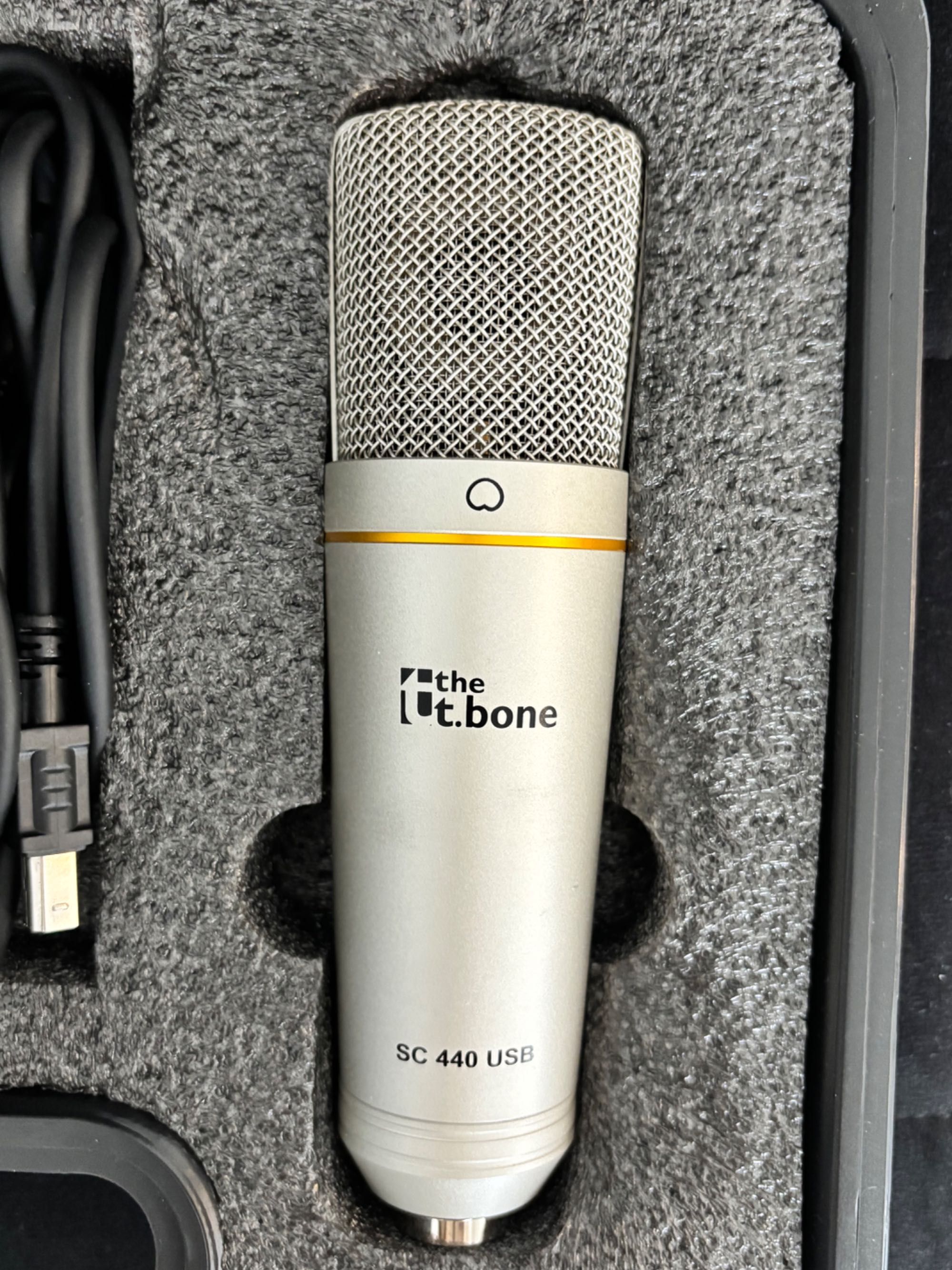 Mikrofon pojemnościowy the t.bone SC 440 USB