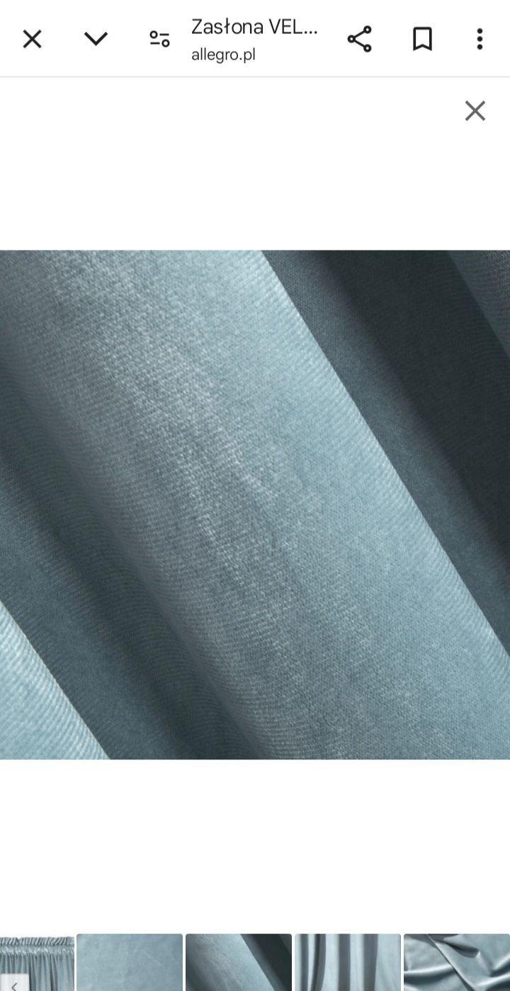 Nowe aksamitne  zasłony na taśmie, 4 sztuki, o wym. 140×270 cm (Eurofi