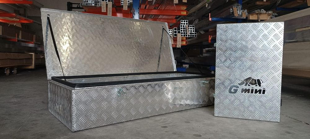 Aluminiowa skrzynia wyprawowa offroad bagaznik dachowy