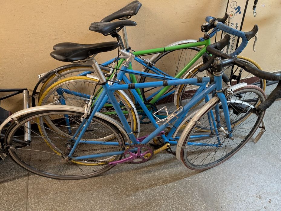 Stare rowery ostre koło