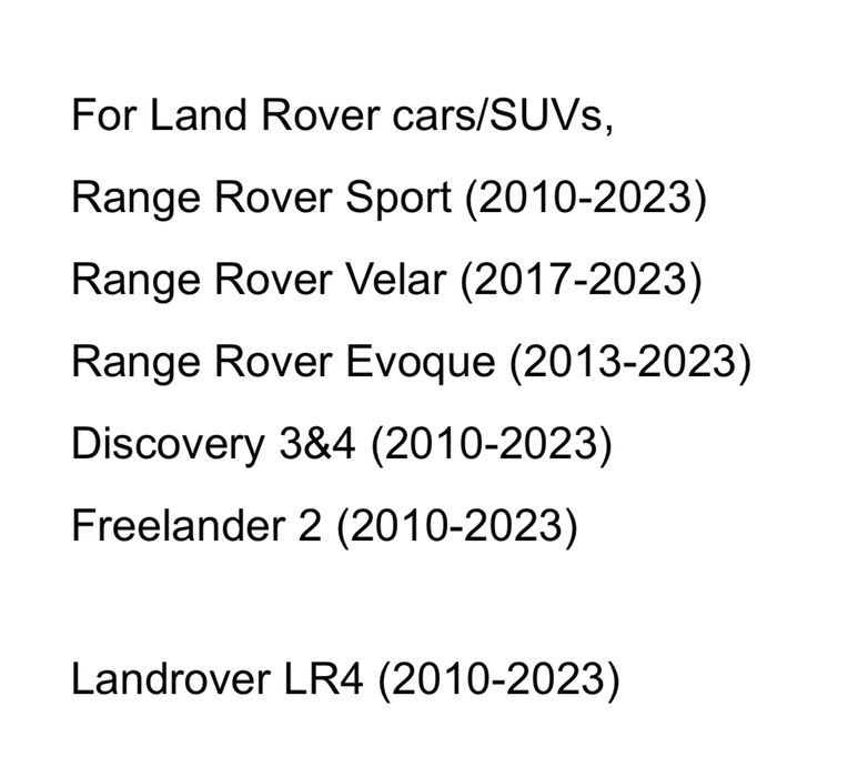 Range Rover проектори логотипів невигораючі Sport Velar Evoque Led