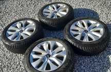 Felgi aluminiowe R17 4x108 Citroen  + opony zimowe 225/50