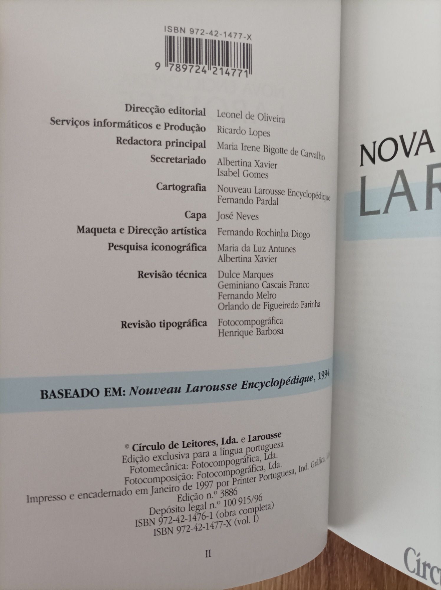 Nova Enciclopédia Larousse (Conjunto 22 vol.)