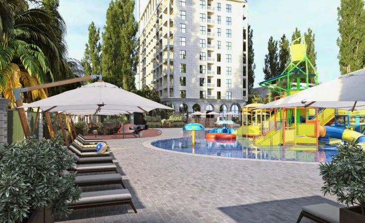 Апартаменты в отельном комплексе Wyndham Grand Residents,Batumi,Грузия