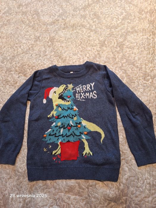 Świąteczny sweterek 104 cm