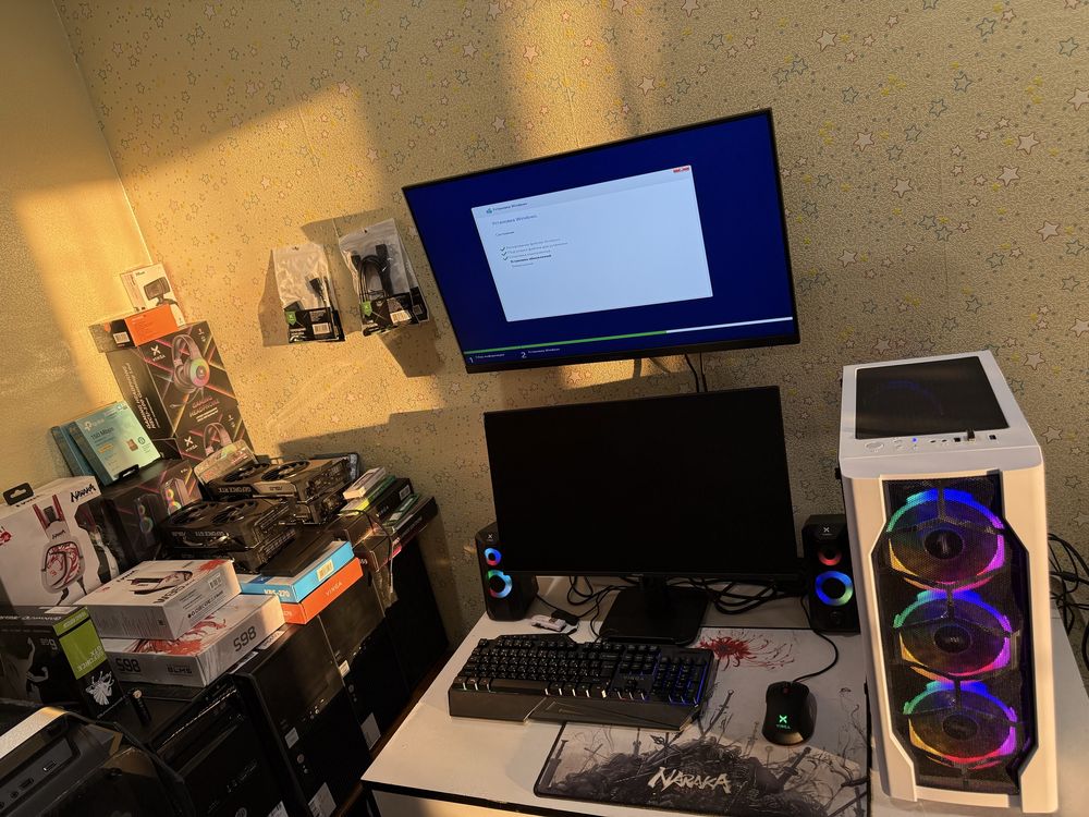 Компьютер потужний AMD Ryzen 5+16gb ddr+ssd 750+asus gtx 1660 super