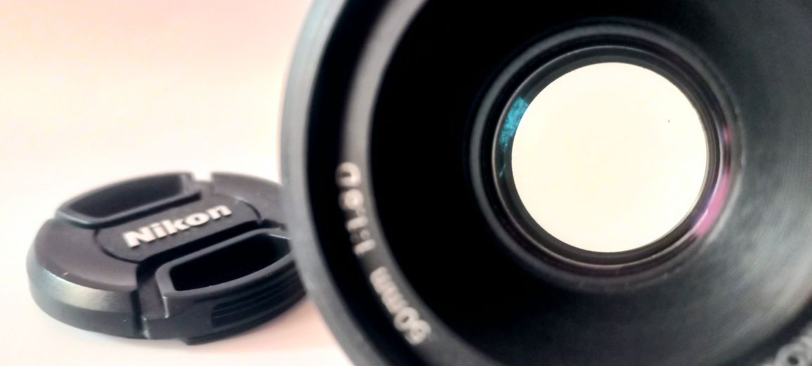 Nikon Nikkor 50 mm. 1.8D, Гарантія шість місяців. Лізинг!