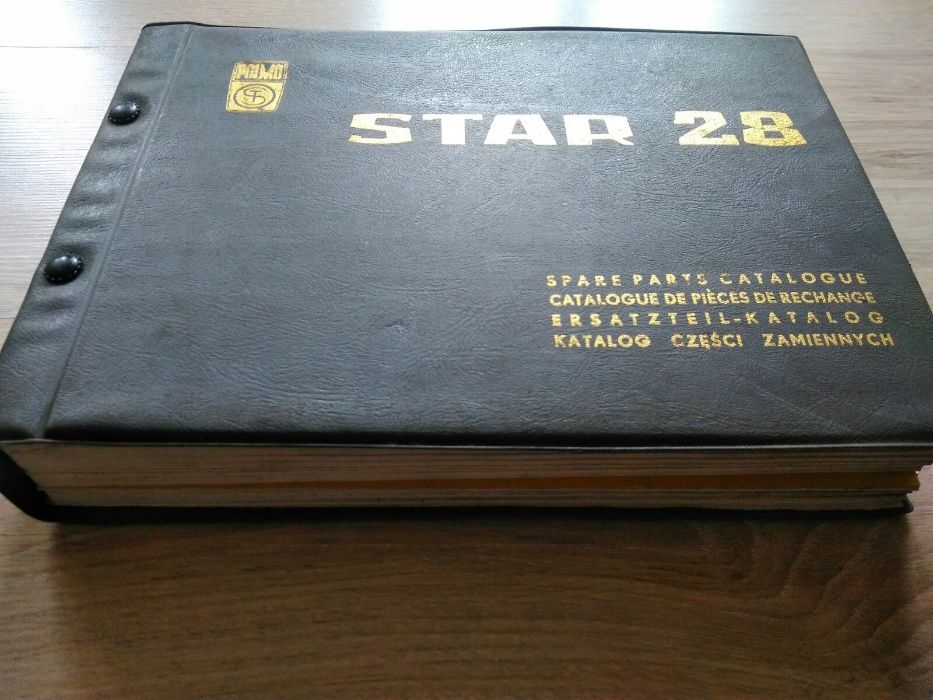 Katalog części zam. STAR28 1974r