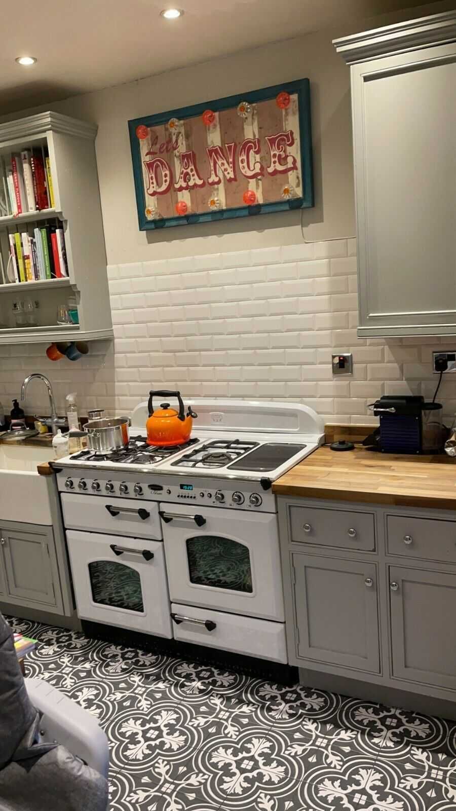 FALCON CLASSIC ekskluzywna kuchnia klasy PREMIUM retro loft BIAŁA 110