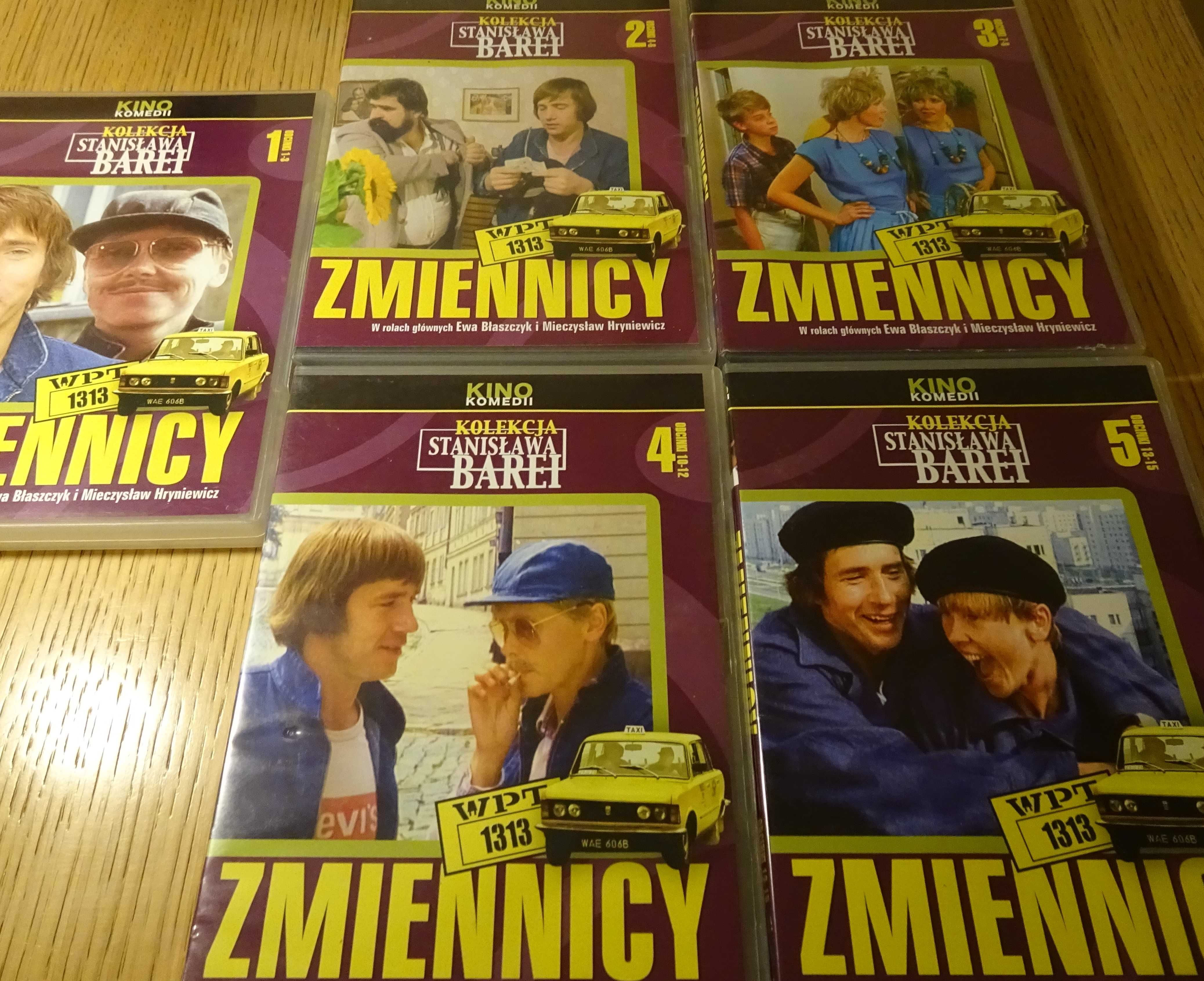 Zmiennicy Odcinki 1-15 (5xDVD) płyta DVD