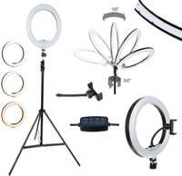 RING LIGHT LED 35 cm + TRIPÉ  2.10cm + COMANDO