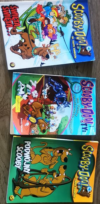 Zestaw 3 komiksów Scooby-Doo