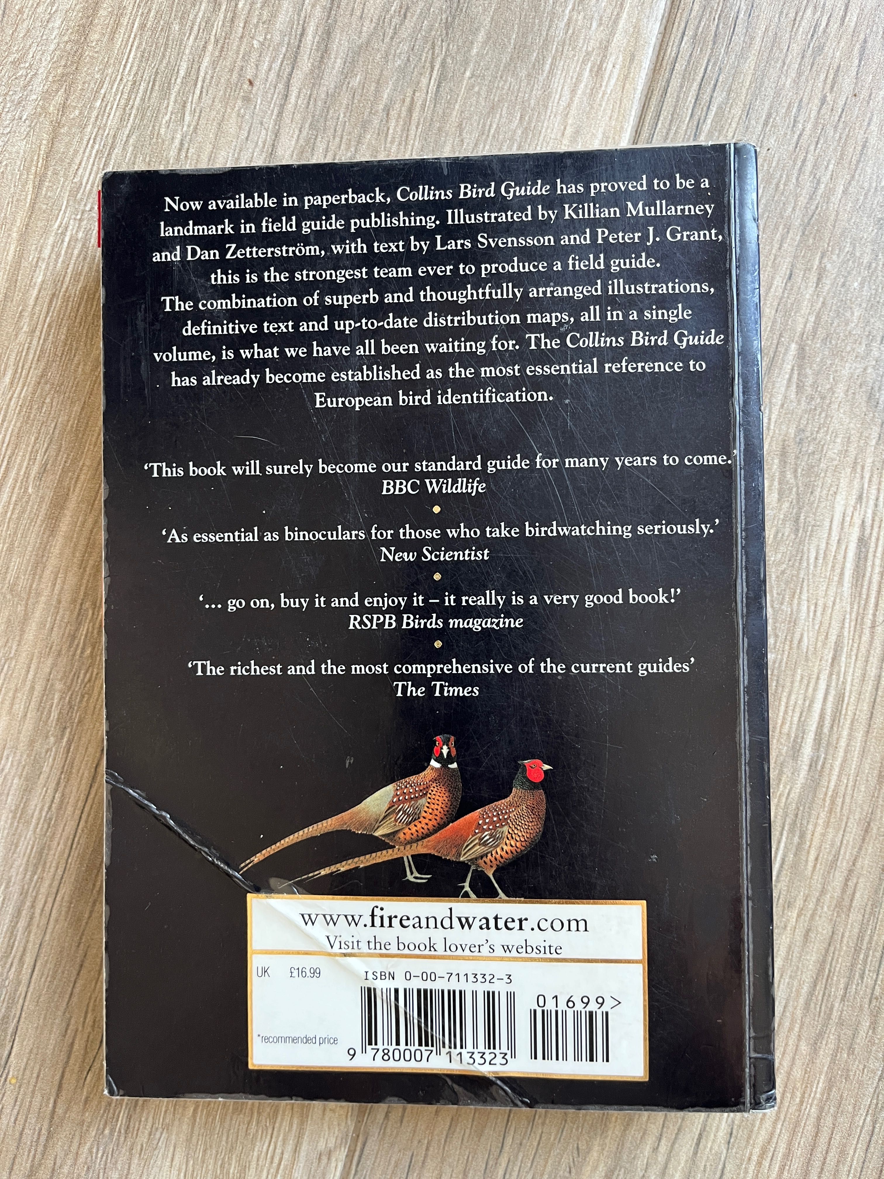 Collins Bird Guide: Guide to the Birds of Britain and Europe