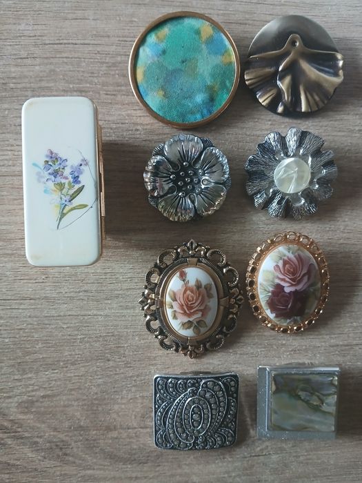 Klipsy do apaszek West Germany