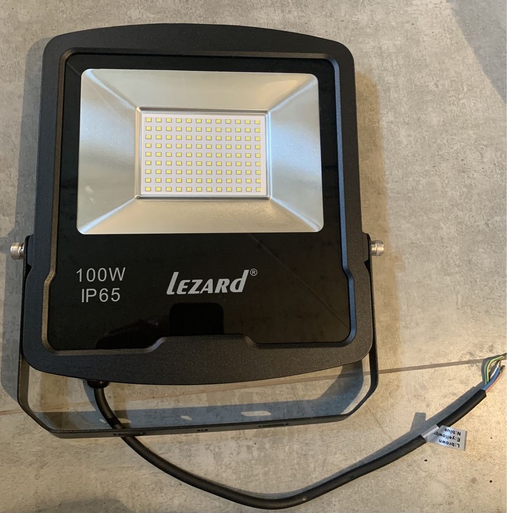 Прожектор світлодіодний Lezard 100W, IP65 6500K