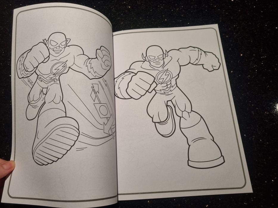 NOWA Kolorowanka Super Heros Super Friends Colorama bohaterowie