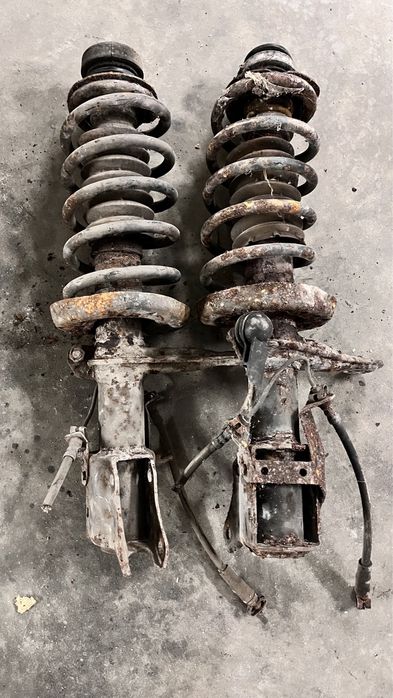 MacPherson, amortyzatory, kolumny Audi S2 55mm komplet