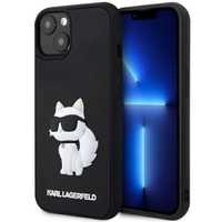 Etui Karl Lagerfeld 3D Rubber Choupette do iPhone 14/15/13 6,1"