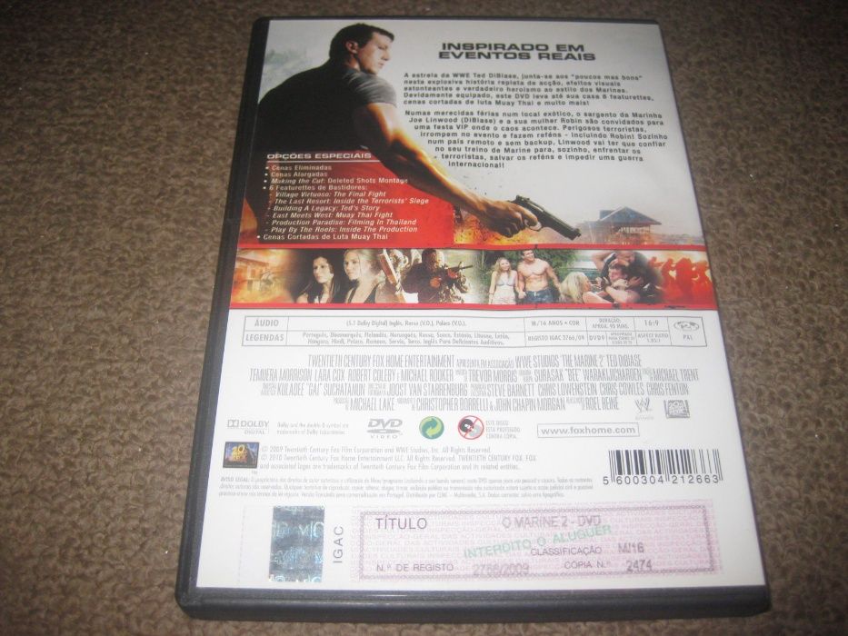DVD "O Marine 2" com Ted DiBiase