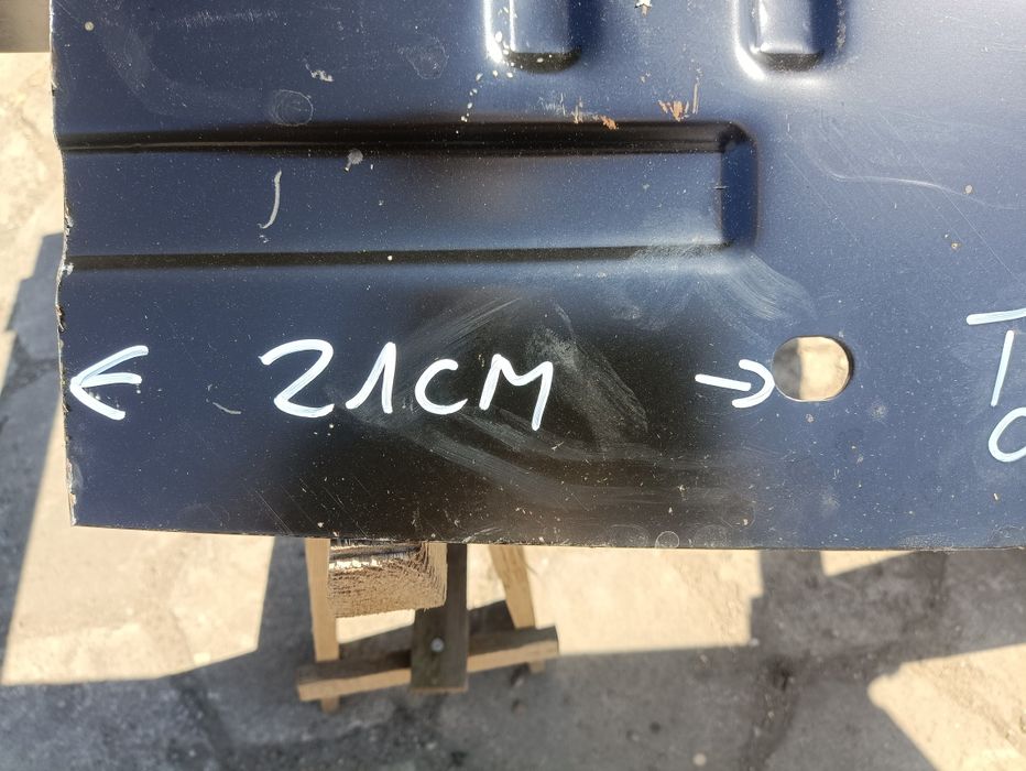 Ford Transit custom kk21 pas tył tylny zamknięcie podłogi orginał