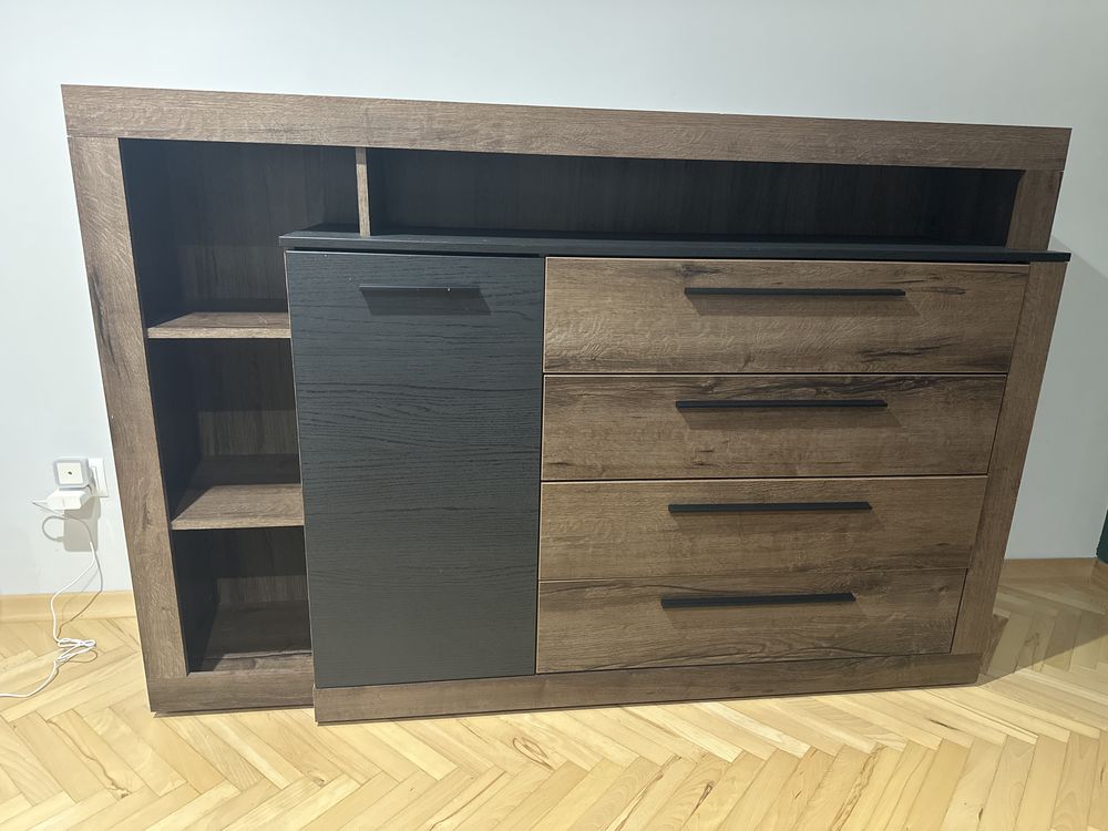 Zestaw do sypialni łóżko 160x200 i komoda