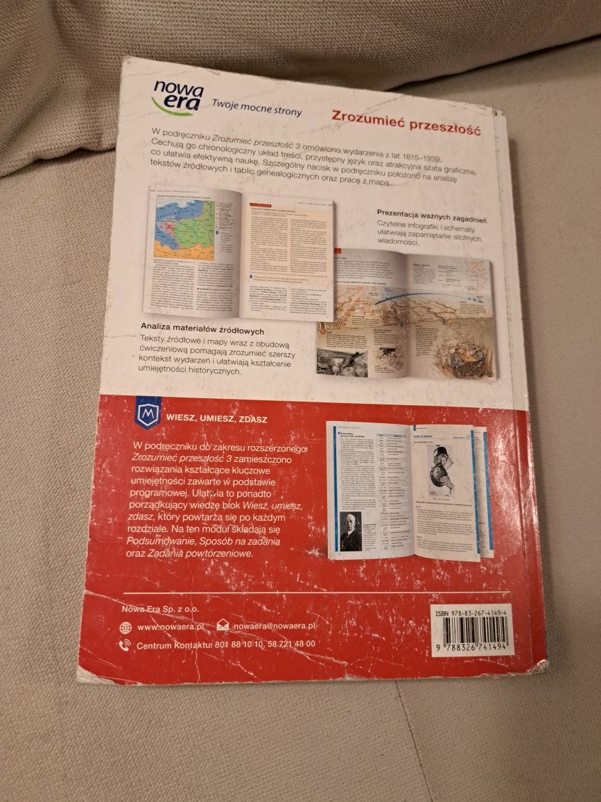Zrozumieć przeszłość klasa 3 zakres rozszerzony