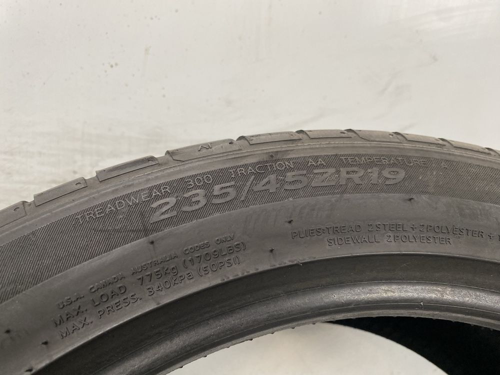 2x 235/45/19 Hankook Ventus S1 Evo3 / 2022r 5,5mm / GWARANCJA