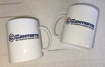Kubek Centertel - retro materiał promocyjny