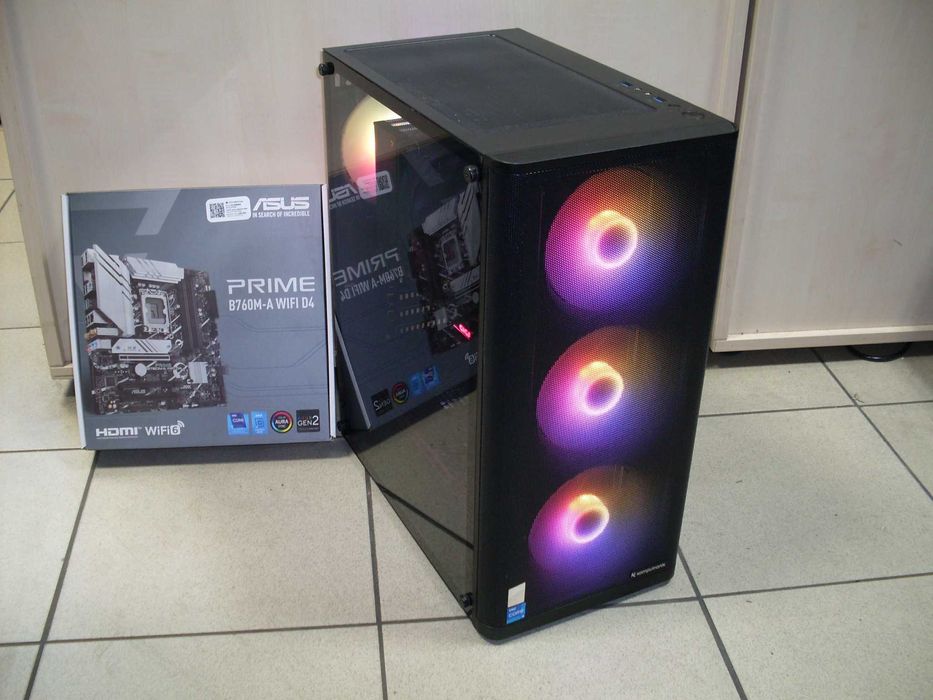 MEGA KOMPUTER i5-14400F, RTX 3060 12GB, 32GB RAM, NVMe 2TB, Gwarancja