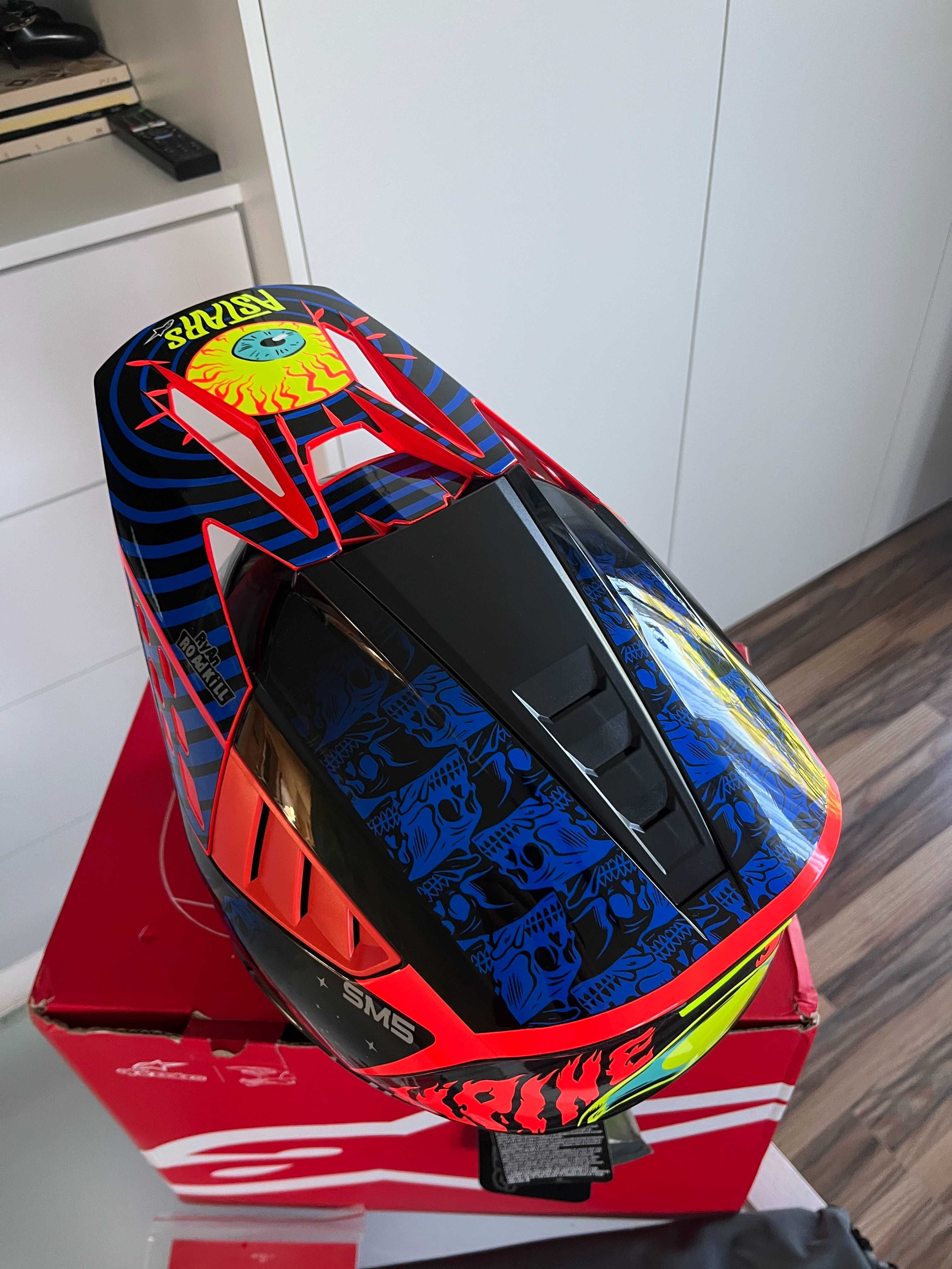 Kask SM5 Solid Alpinestars Solar MX (cross,quad,enduro,mtb) GWARANCJA
