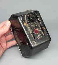 Stary włącznik przełącznik bakelit bakelitowy fazowy PRL vintage